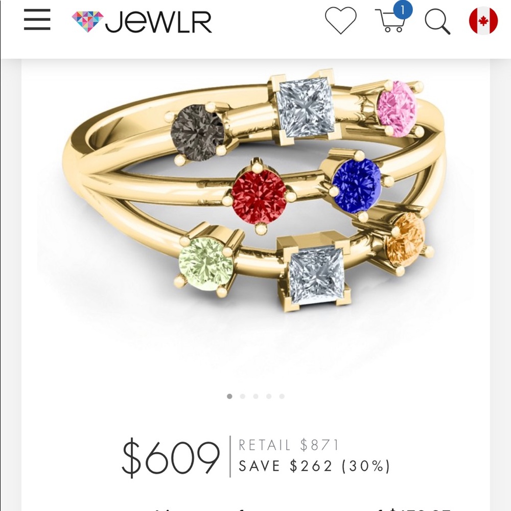 Cosmic energy Ring in 10k yellow gold. - Picture 6 of 9